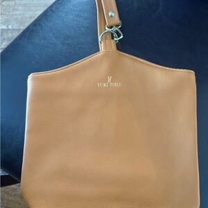 Yuki Torii Tan Leather Vintage Handbag